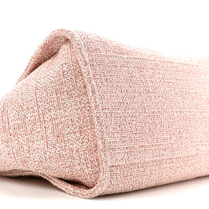 Chanel Lurex Boucle Deauville Medium Tote Pink 9 of 13
