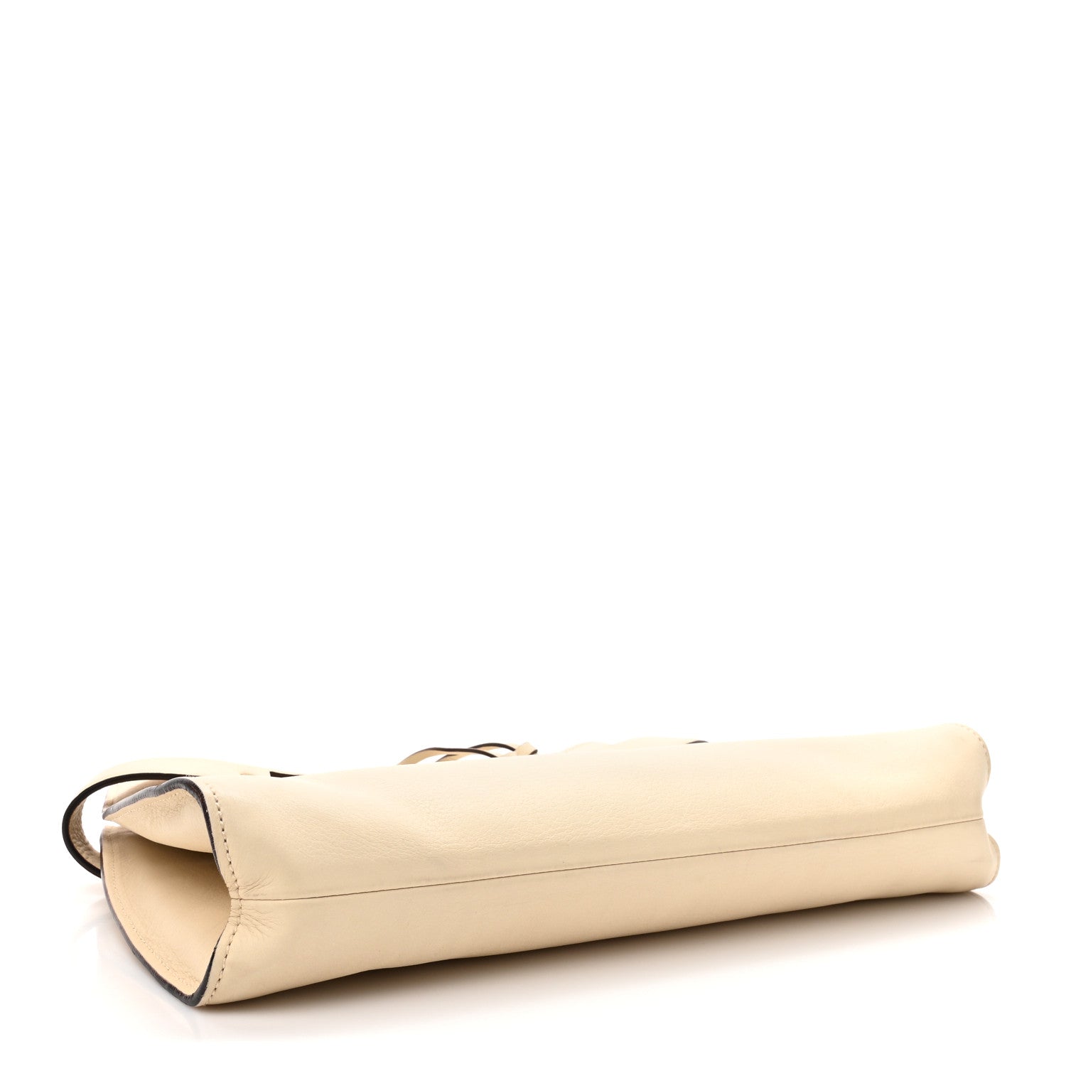 Gucci Calfskin Bamboo Top Handle Hobo Ivory 4 of 17