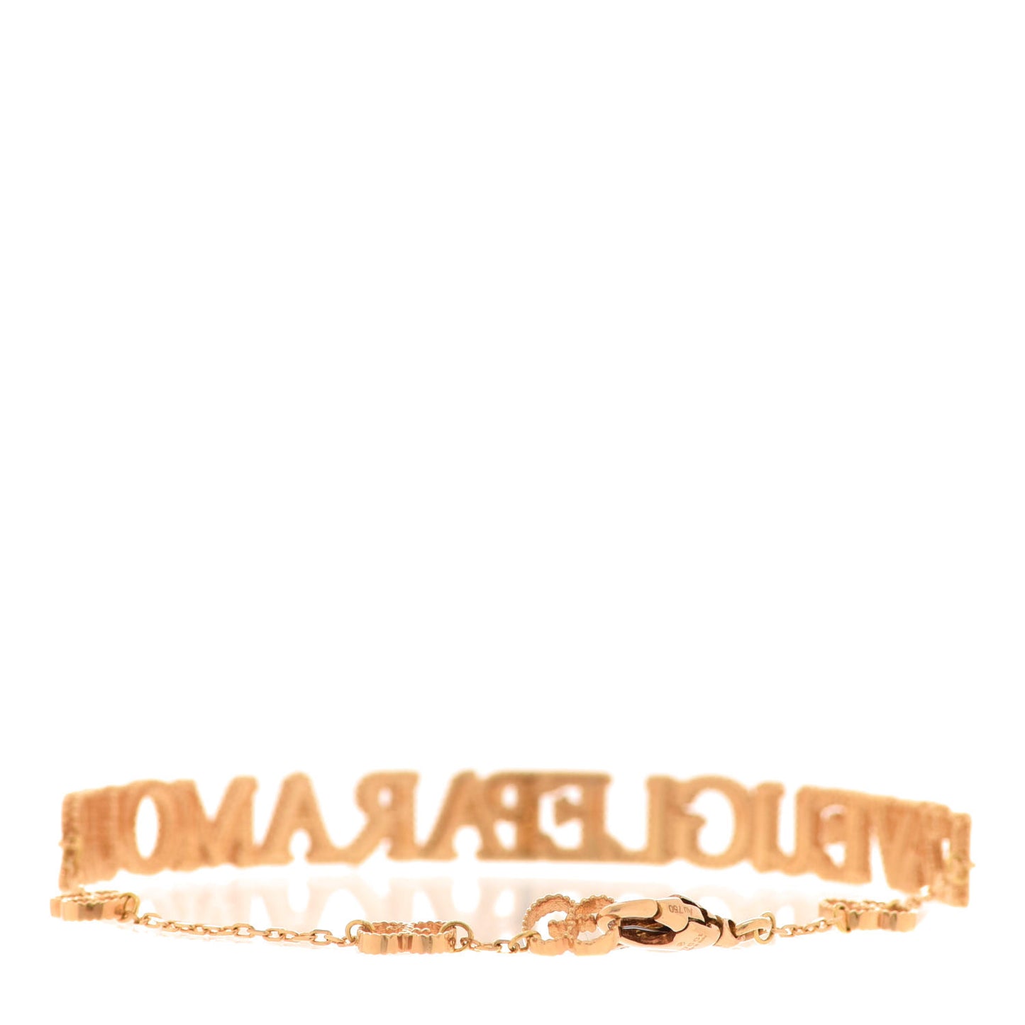 18K Yellow Gold L'Aveugle Par Amour Bracelet