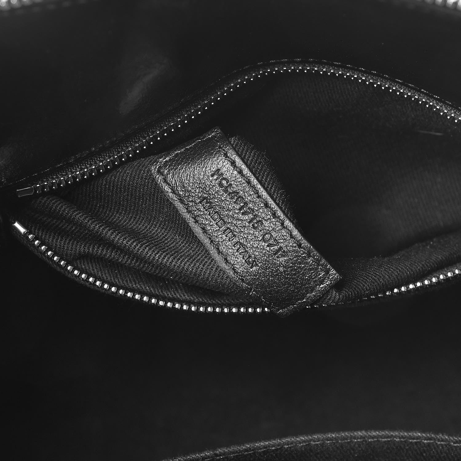 Saint Laurent Glace Calfskin Baby Souple Sac De Jour Black 7 of 11