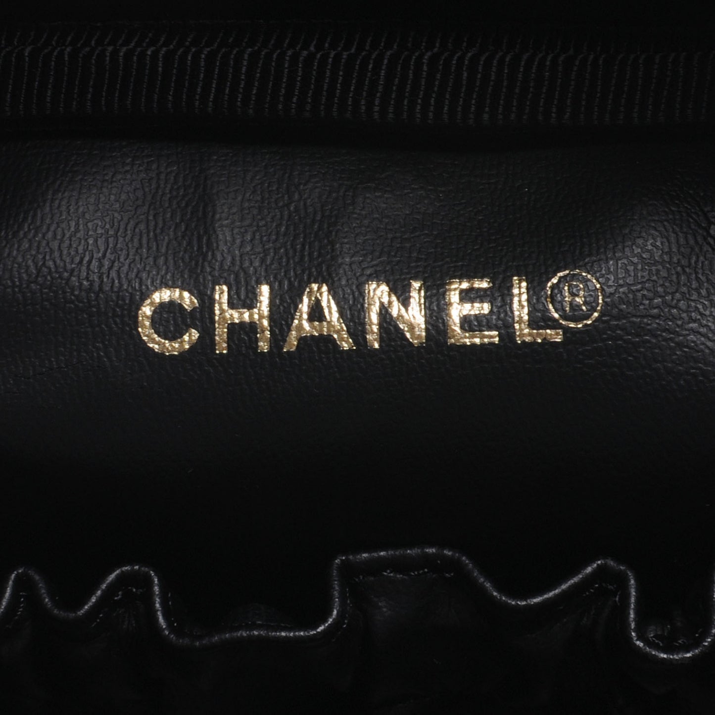 Caviar Cosmetic Vanity Bag Black