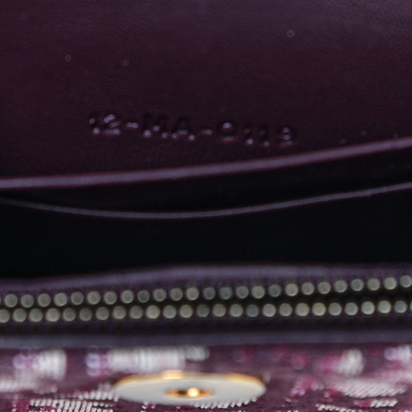 Oblique Saddle Belt Bag Bordeaux