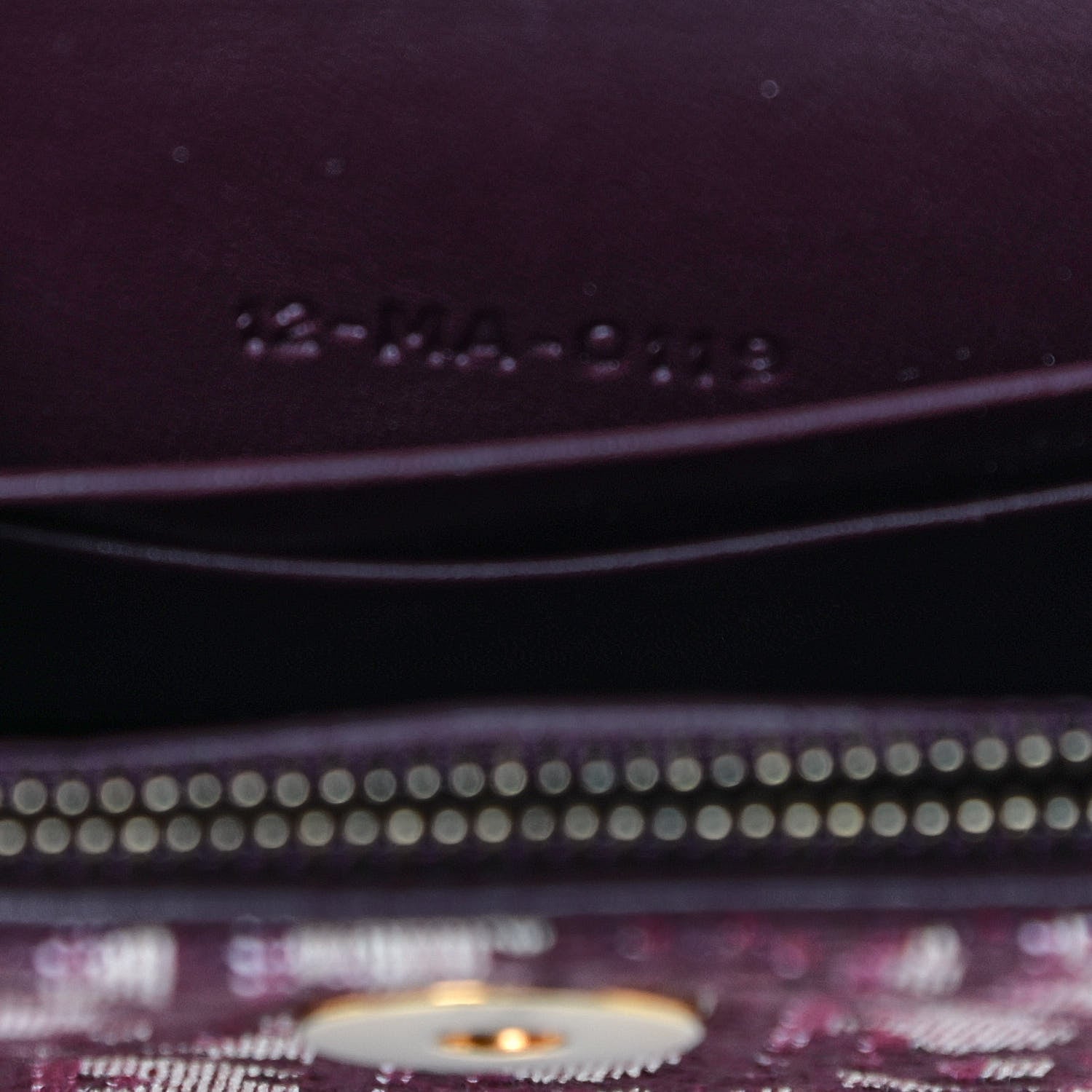 Christian Dior Oblique Saddle Belt Bag Bordeaux 6 of 7