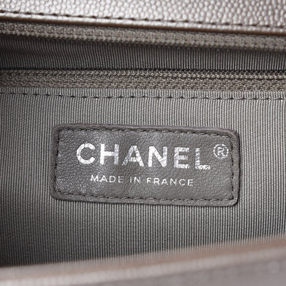 Chanel Metallic Caviar Quilted New Medium Boy Flap Copper 6 of 12