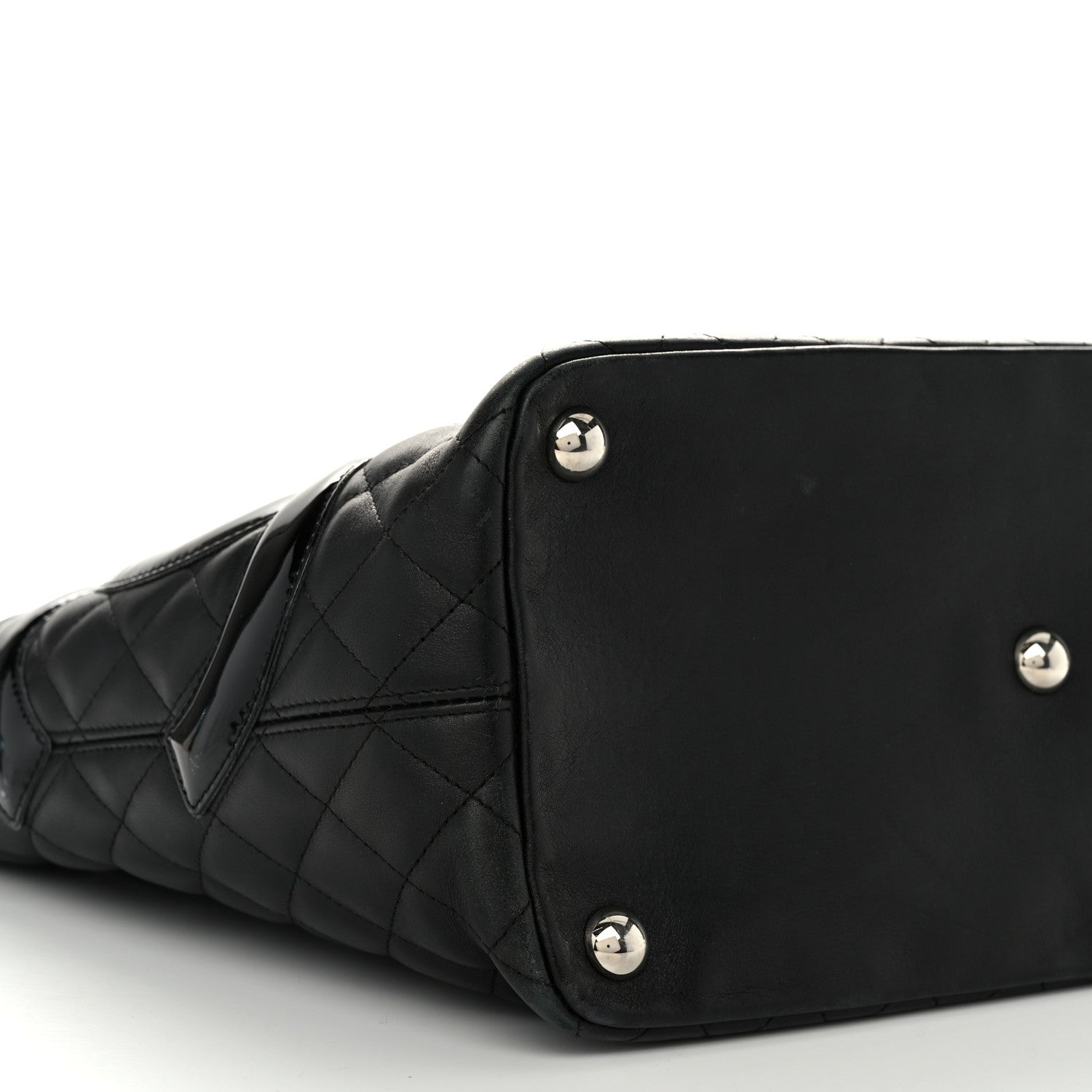 Chanel Calfskin Quilted Large Cambon Tote Black 9 of 12