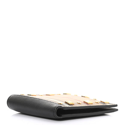 Burberry Haymarket Check Studded Bi-Fold Wallet 4 of 6