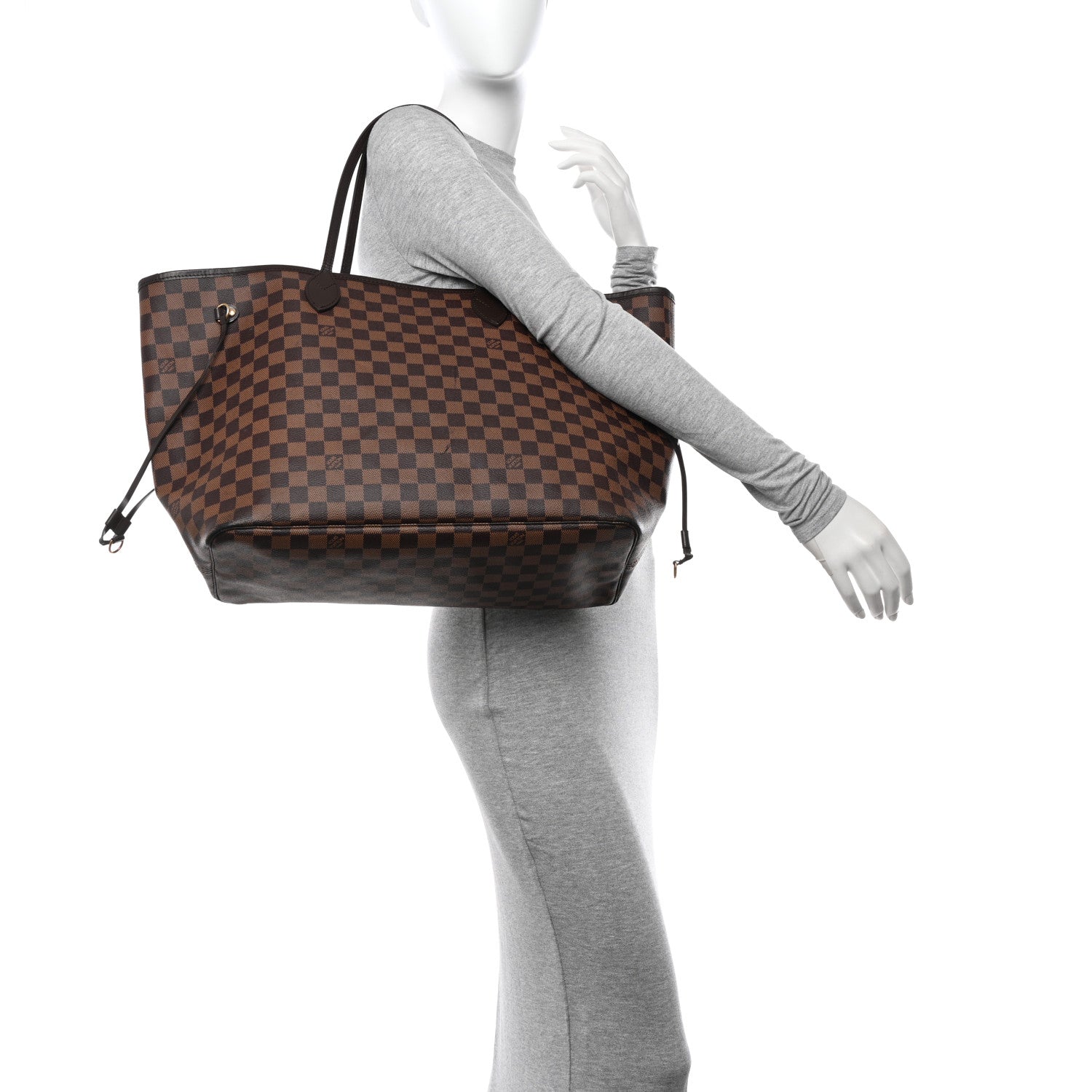 Louis Vuitton Damier Ebene Neo Neverfull GM 2 of 14