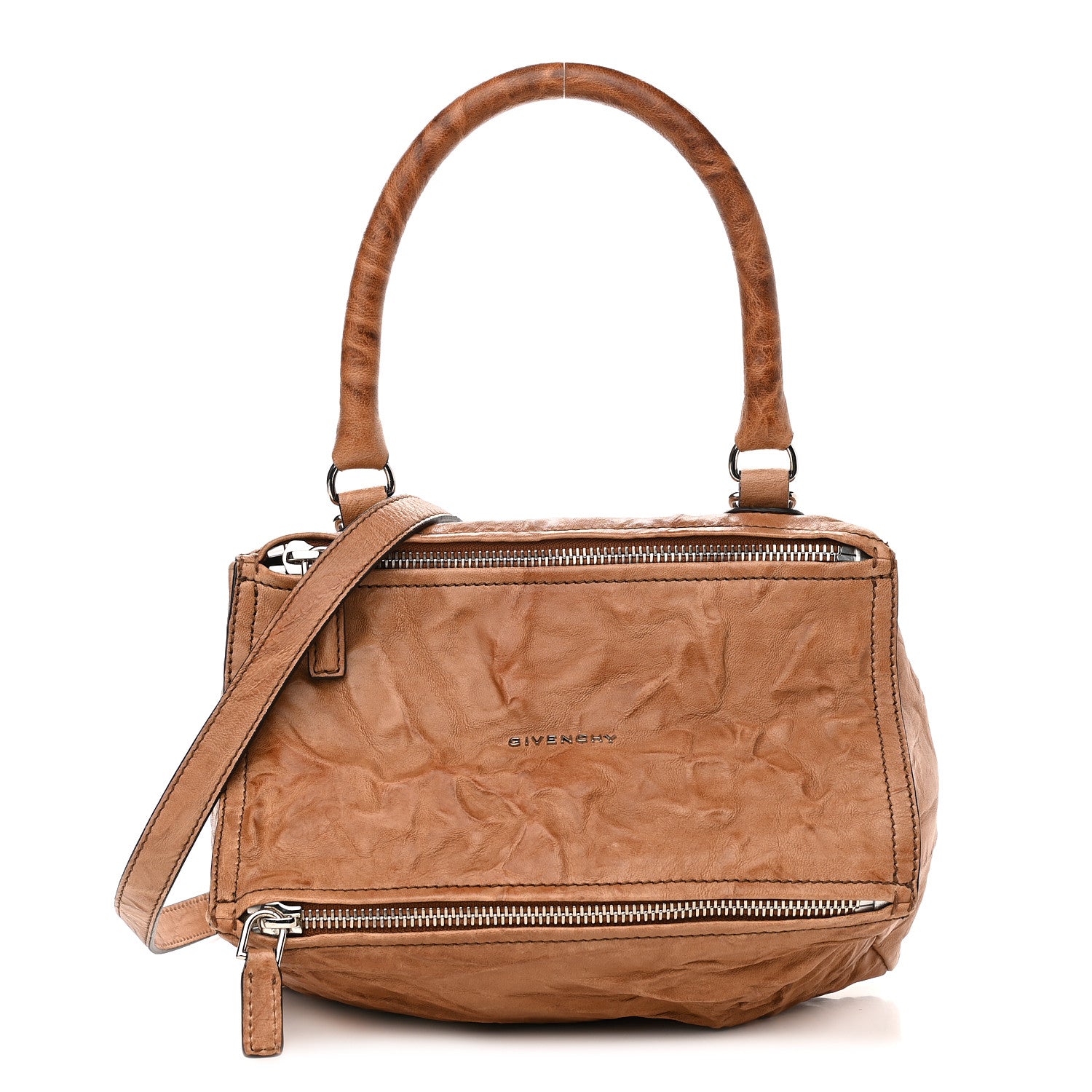 Givenchy Tumbled Sheepskin Small Pandora Cigare 1 of 8