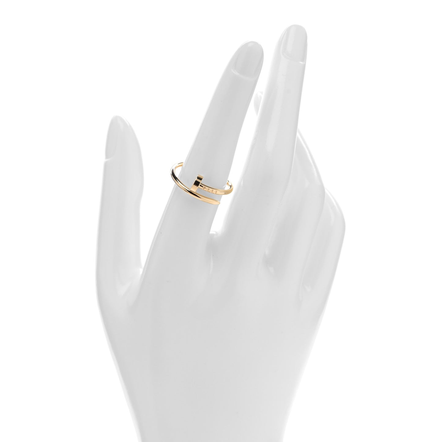 18K Yellow Gold Small Juste Un Clou Ring 55 7.25