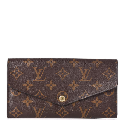 Louis Vuitton Monogram Sarah Wallet NM 1 of 7