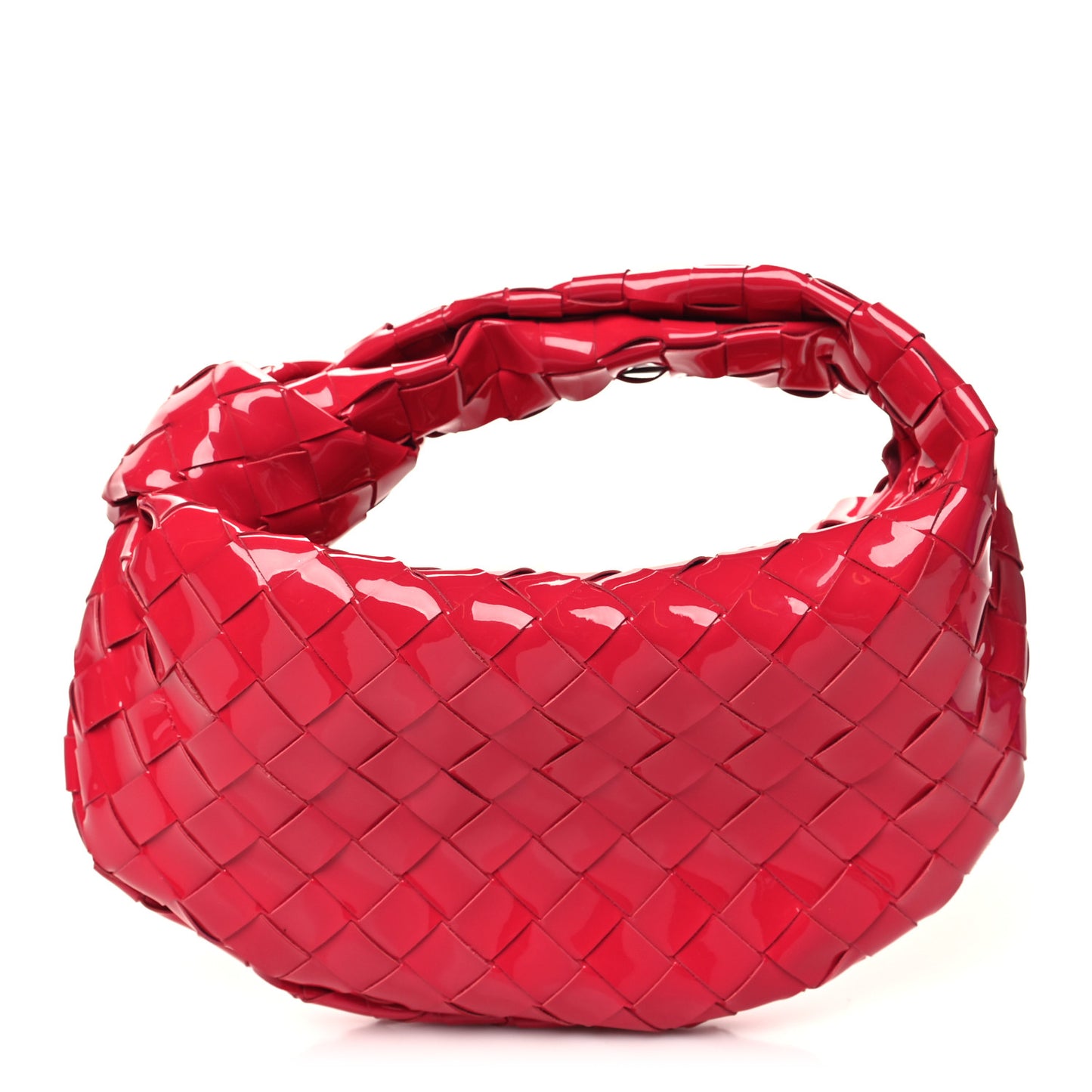 Patent Nappa Intrecciato Mini Jodie Candy Stripe