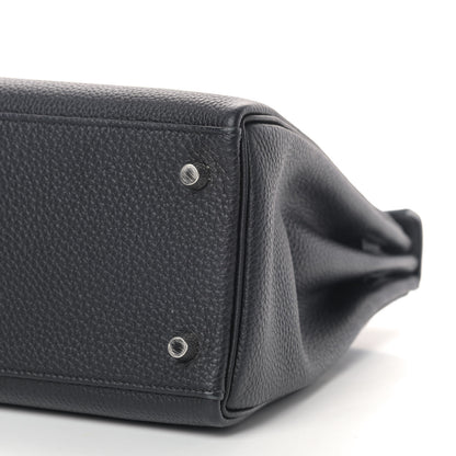 Hermes Togo Kelly Retourne 32 Black 7 of 15