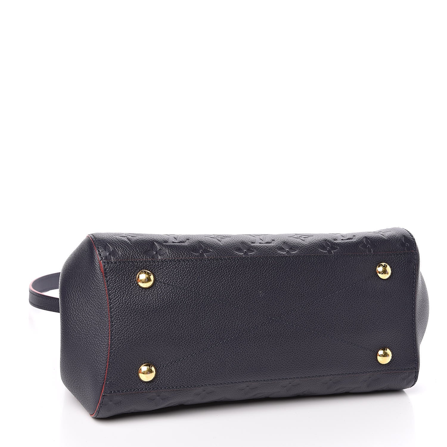 Louis Vuitton Empreinte Montaigne MM Marine Rouge 4 of 13
