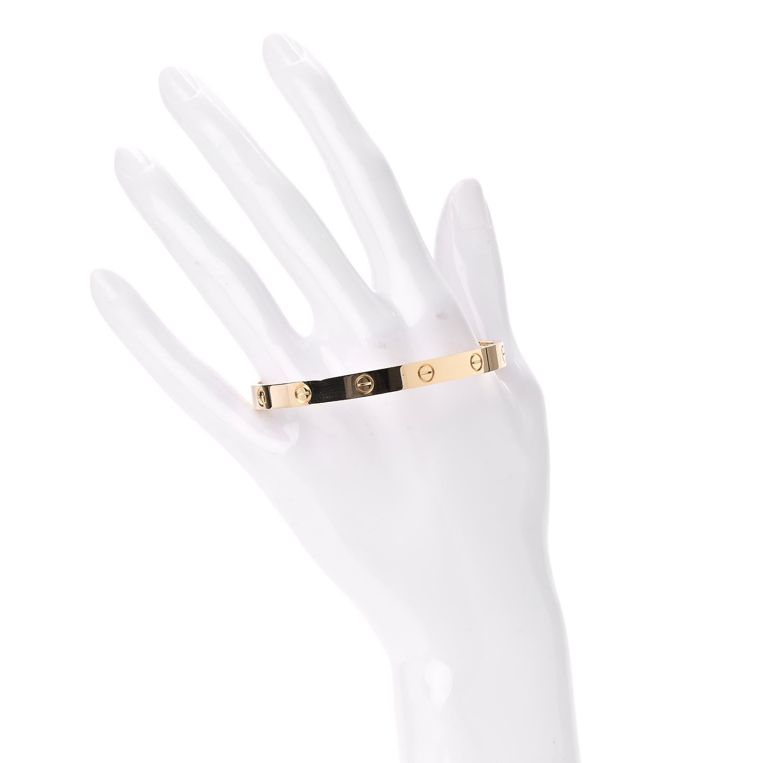 Cartier 18K Yellow Gold LOVE Bracelet 18 2 of 7