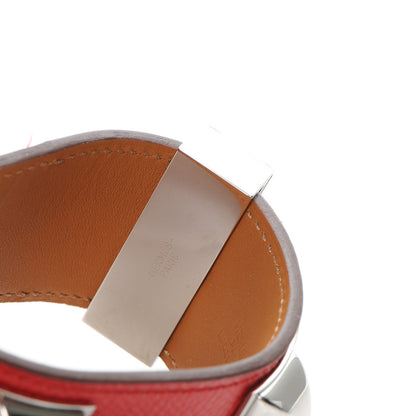 Hermes Epsom Collier de Chien CDC Bracelet S Rouge Casaque 8 of 8