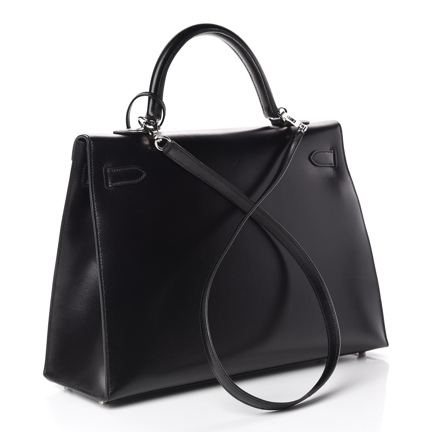 Hermes Box Kelly Sellier 35 Black 3 of 41