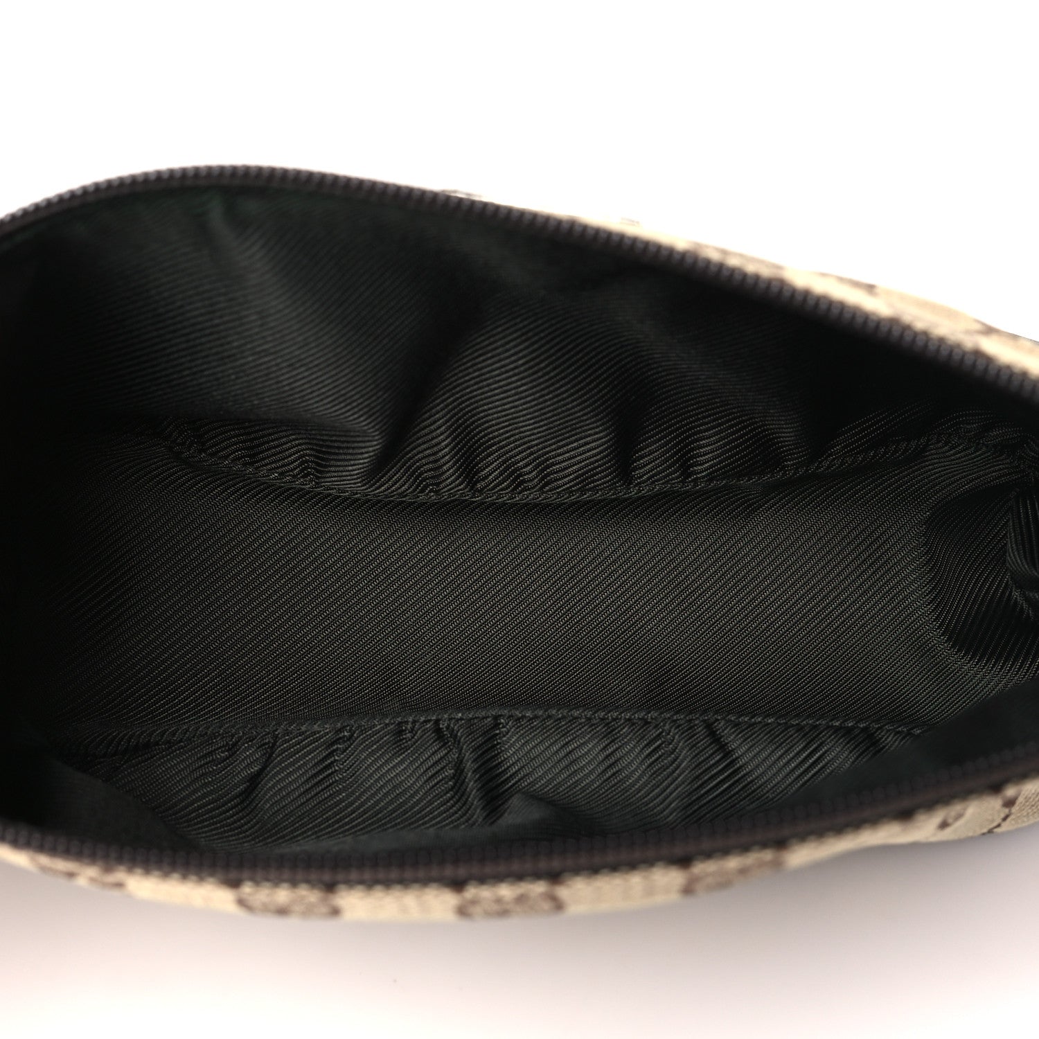 Gucci Monogram Web Boat Pochette Brown 5 of 12