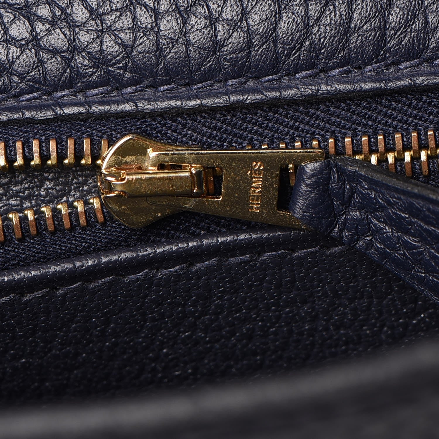 Hermes Taurillon Clemence Kelly Retourne 28 Bleu Nuit 11 of 34