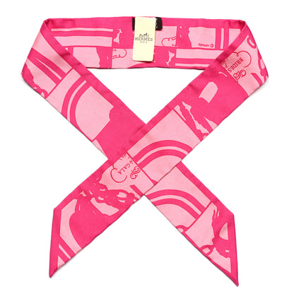 Hermes En Desordre Twilly Fuchsia Rose Buvard 1 of 4