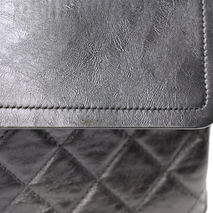Chanel Metallic Aged Calfskin Quilted 2.55 Reissue 227 Flap Dark Silver 13 of 13