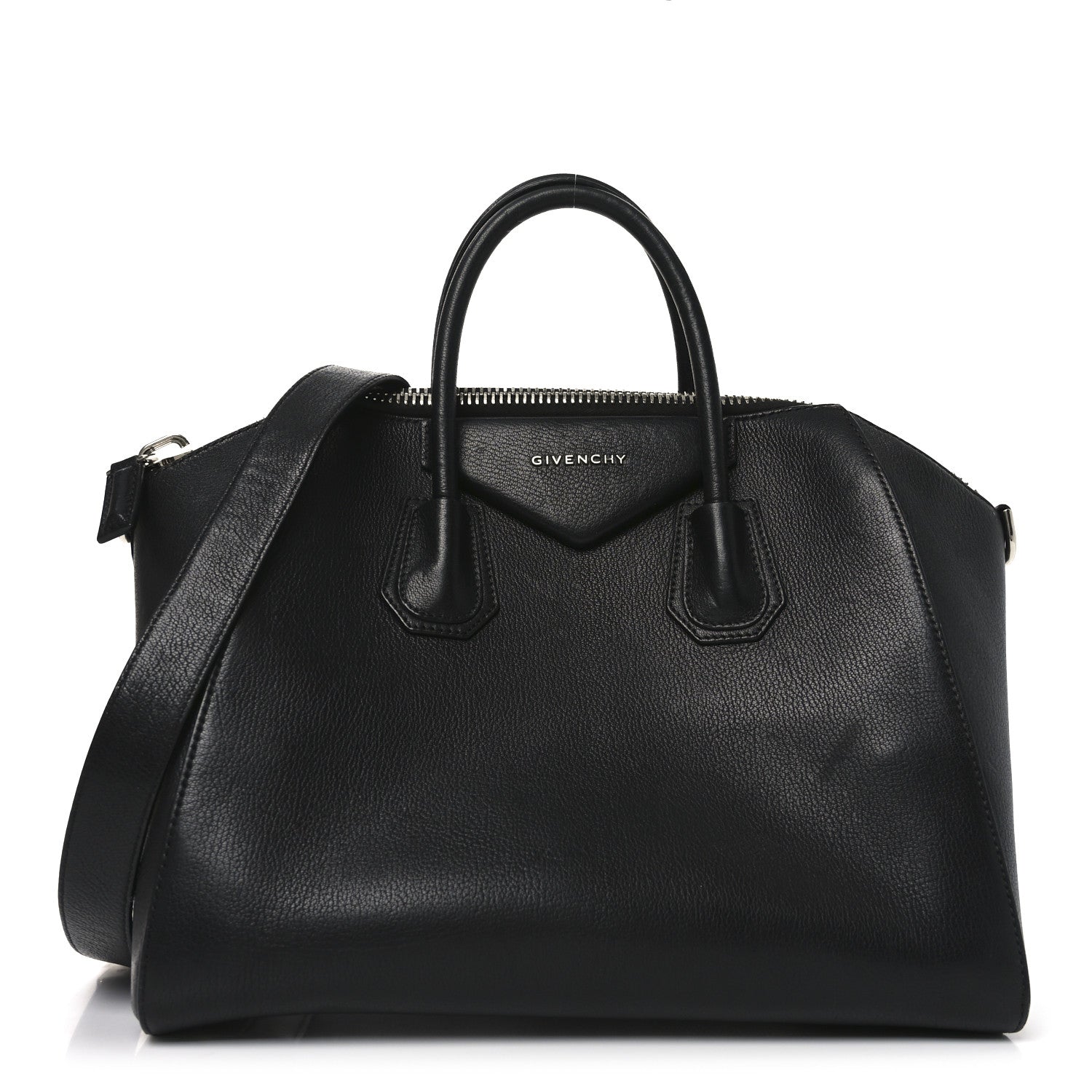 Givenchy Sugar Goatskin Medium Antigona Black 1 of 11