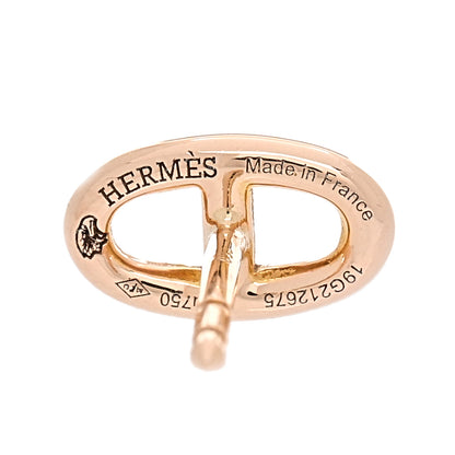 Hermes 18K Rose Gold TPM Farandole Stud Earrings 4 of 5
