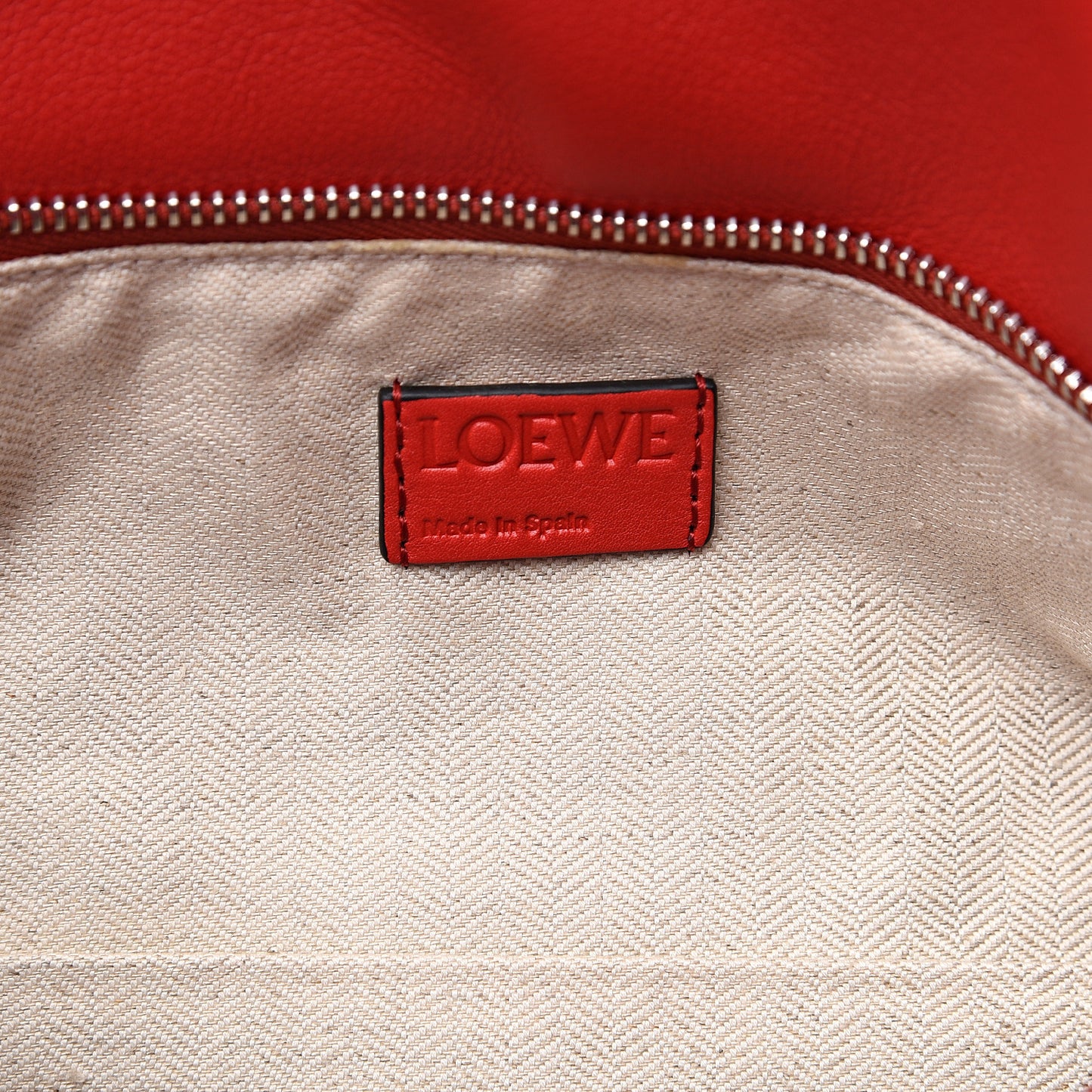 Calfskin Medium Puzzle Bag Scarlet