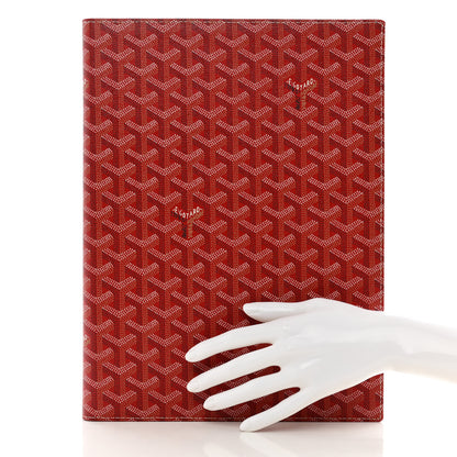 Goyard Goyardine Agenda Cover Red 2 of 6