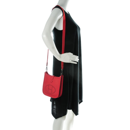 Hermes Taurillon Clemence Evelyne TPM Bougainvillea 2 of 8