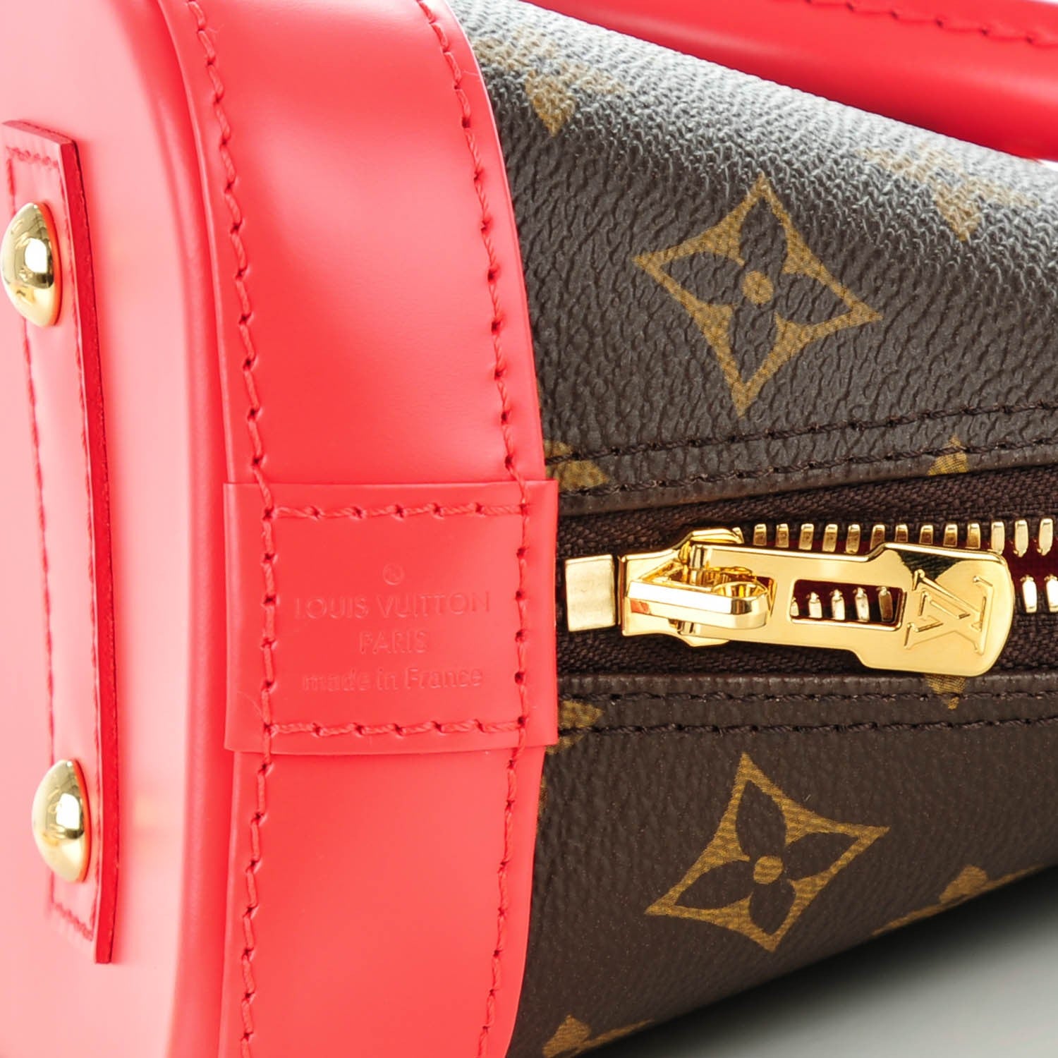 Louis Vuitton Monogram Totem Alma BB Flamingo 6 of 7