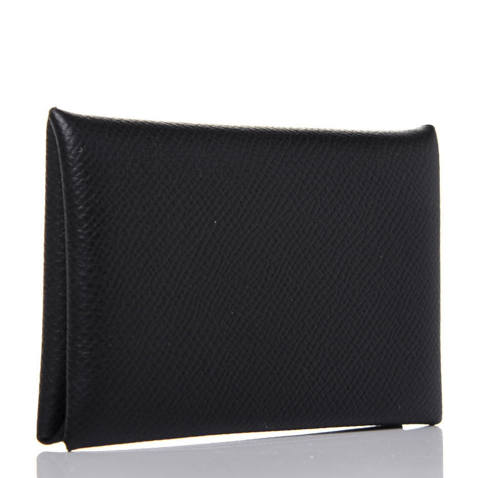 Epsom Calvi Card Case Black