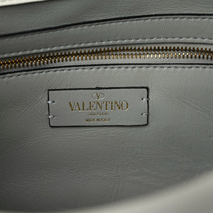 Valentino Garavani Nappa Large Roman Stud Shoulder Bag Ivory 8 of 8