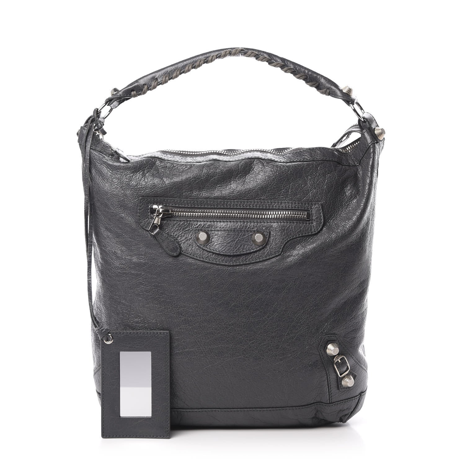 Balenciaga Agneau Giant 21 Silver Hardware Day Hobo Gris Tarmac 1 of 11