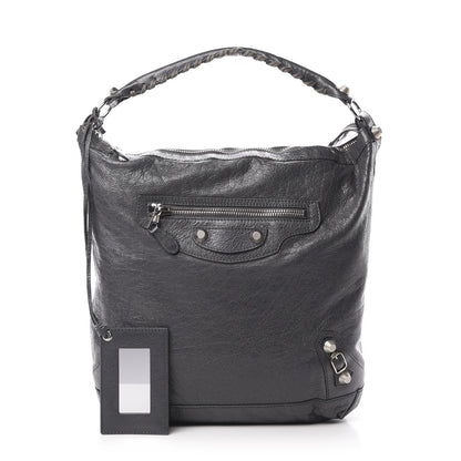 Balenciaga Agneau Giant 21 Silver Hardware Day Hobo Gris Tarmac 1 of 11