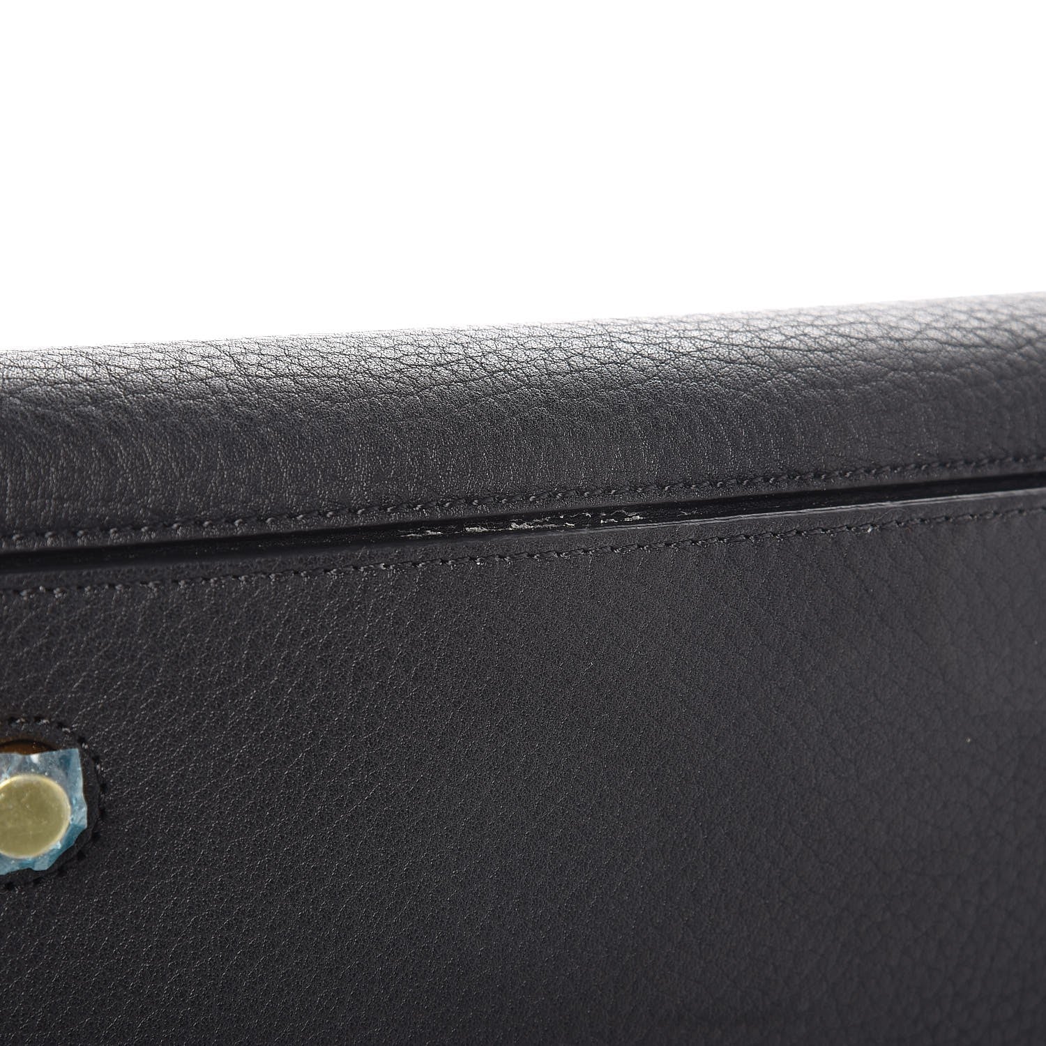 Celine Crisped Calfskin Mini Tie Knot Tote Black 8 of 8
