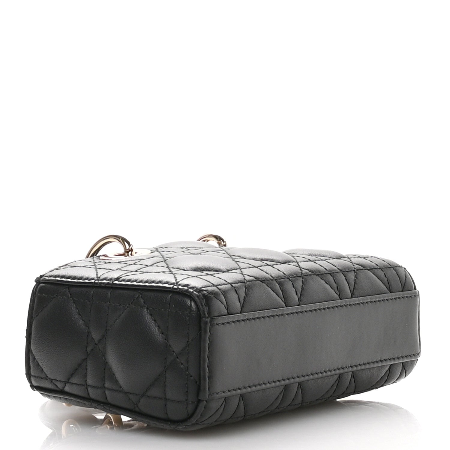 Christian Dior Lambskin Cannage Micro Lady D-Joy Black 1770939