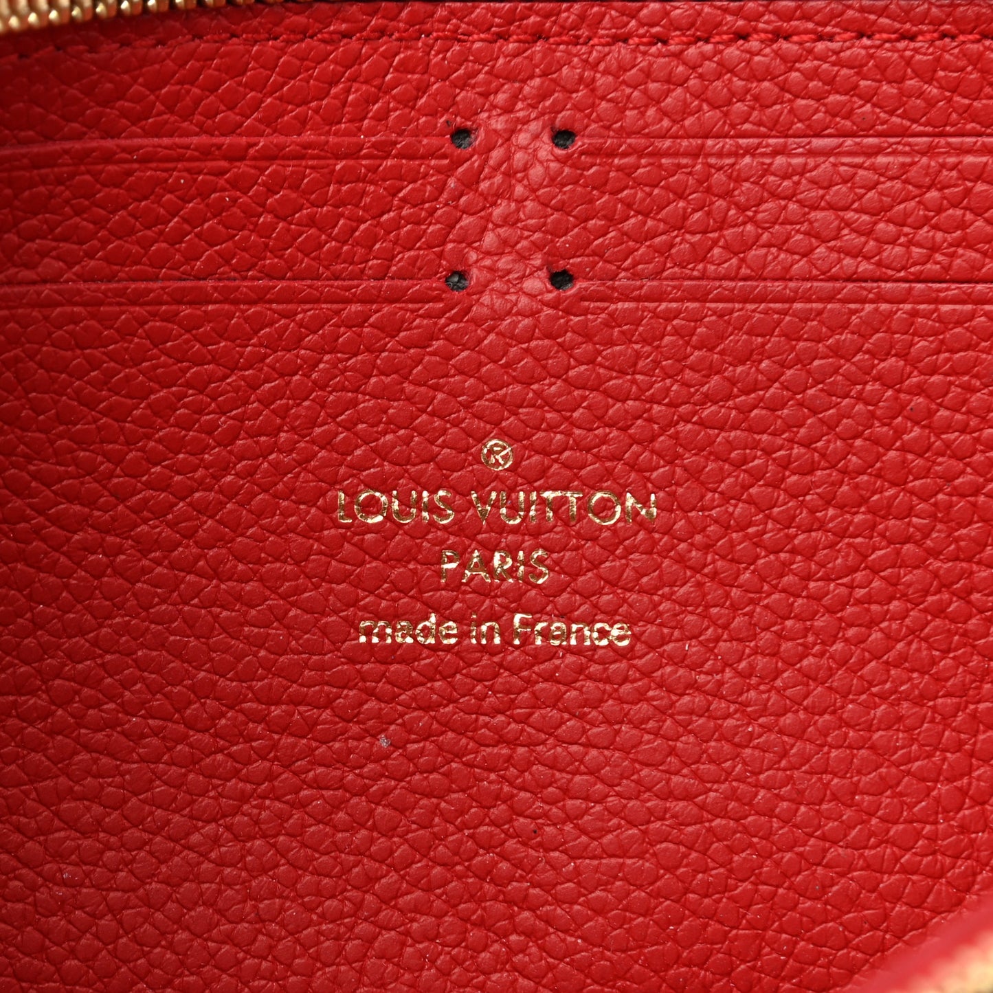 Empreinte Blooming Flowers Clemence Wallet Marine Rouge