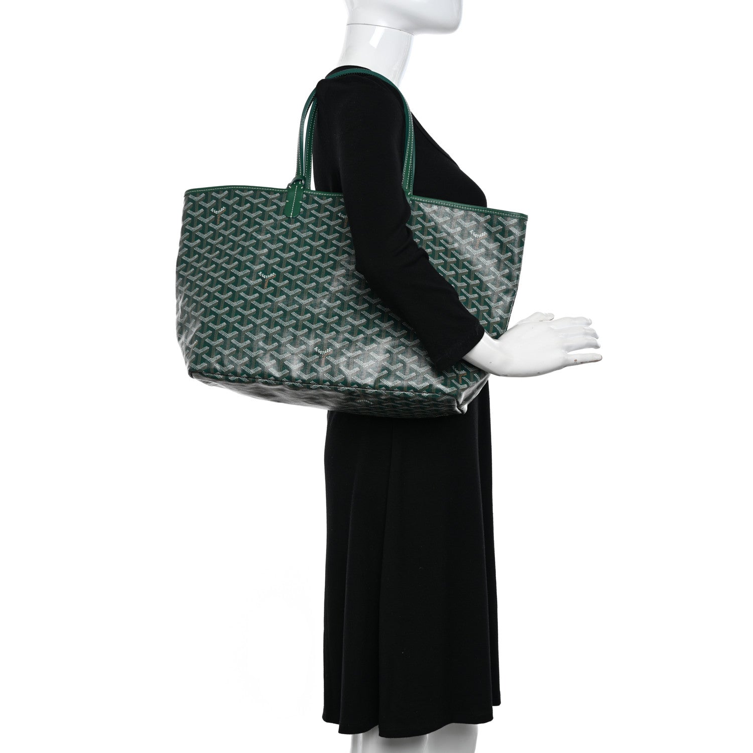 Goyard Goyardine Saint Louis PM Green 2 of 11