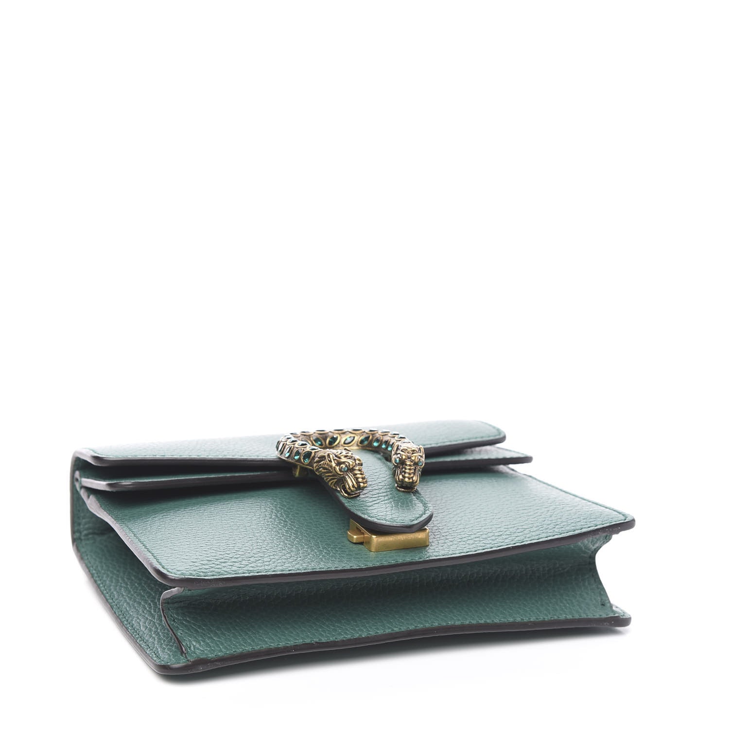 Gucci Calfskin Mini Dionysus Shoulder Bag Emerald 3 of 9