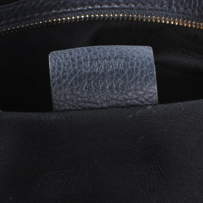 Gucci Leather Heritage Medium Shoulder Bag Charcoal grey 7 of 7