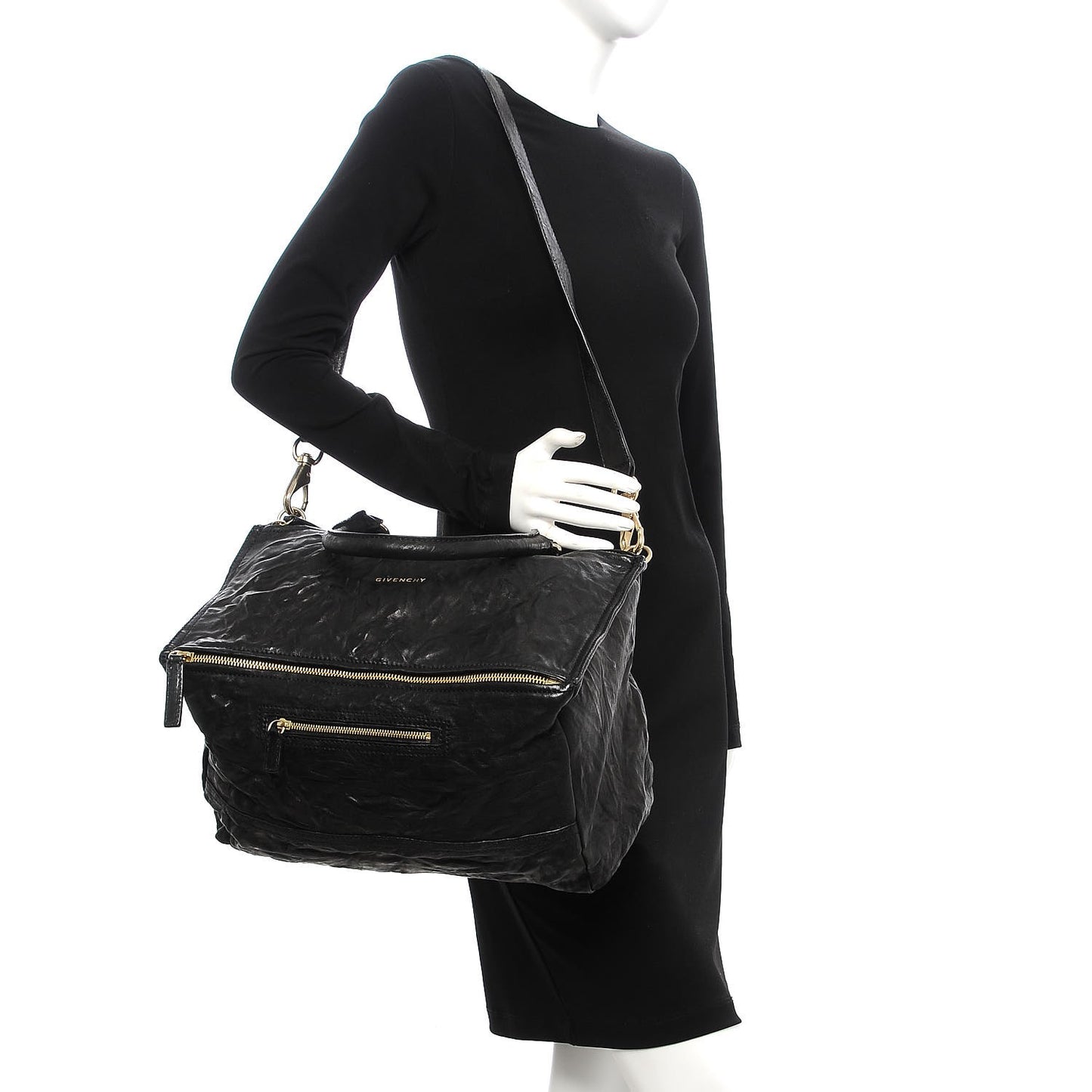 Tumbled Sheepskin Large Pandora Black