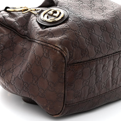 Gucci Guccissima Medium Sukey Tote Chocolate 9 of 12