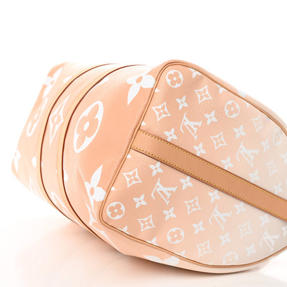 Louis Vuitton Monogram Giant By The Pool Keepall Bandouliere 45 Brume 8 of 9