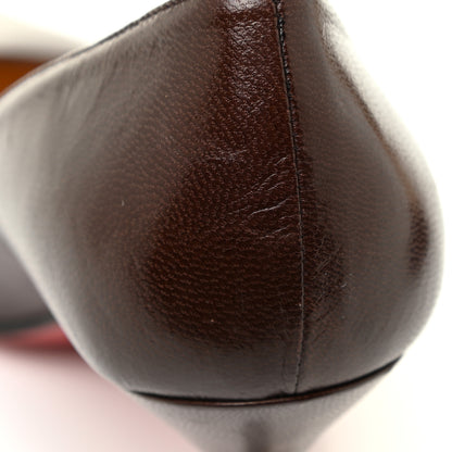 Christian Louboutin Nappa Clare 80 Pumps 35.5 Brown 16 of 16