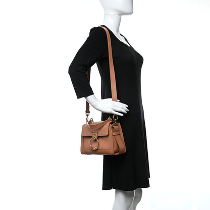 Chloe Calfskin Mini Tess Day Bag Marrone 3 of 10