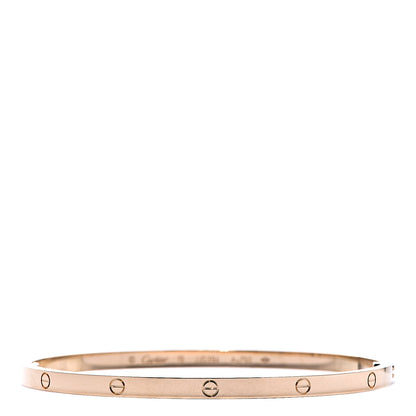 Cartier 18K Yellow Gold Small LOVE Bracelet 19 1 of 6