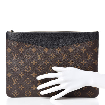 Louis Vuitton Monogram Daily Pouch Black 2 of 8