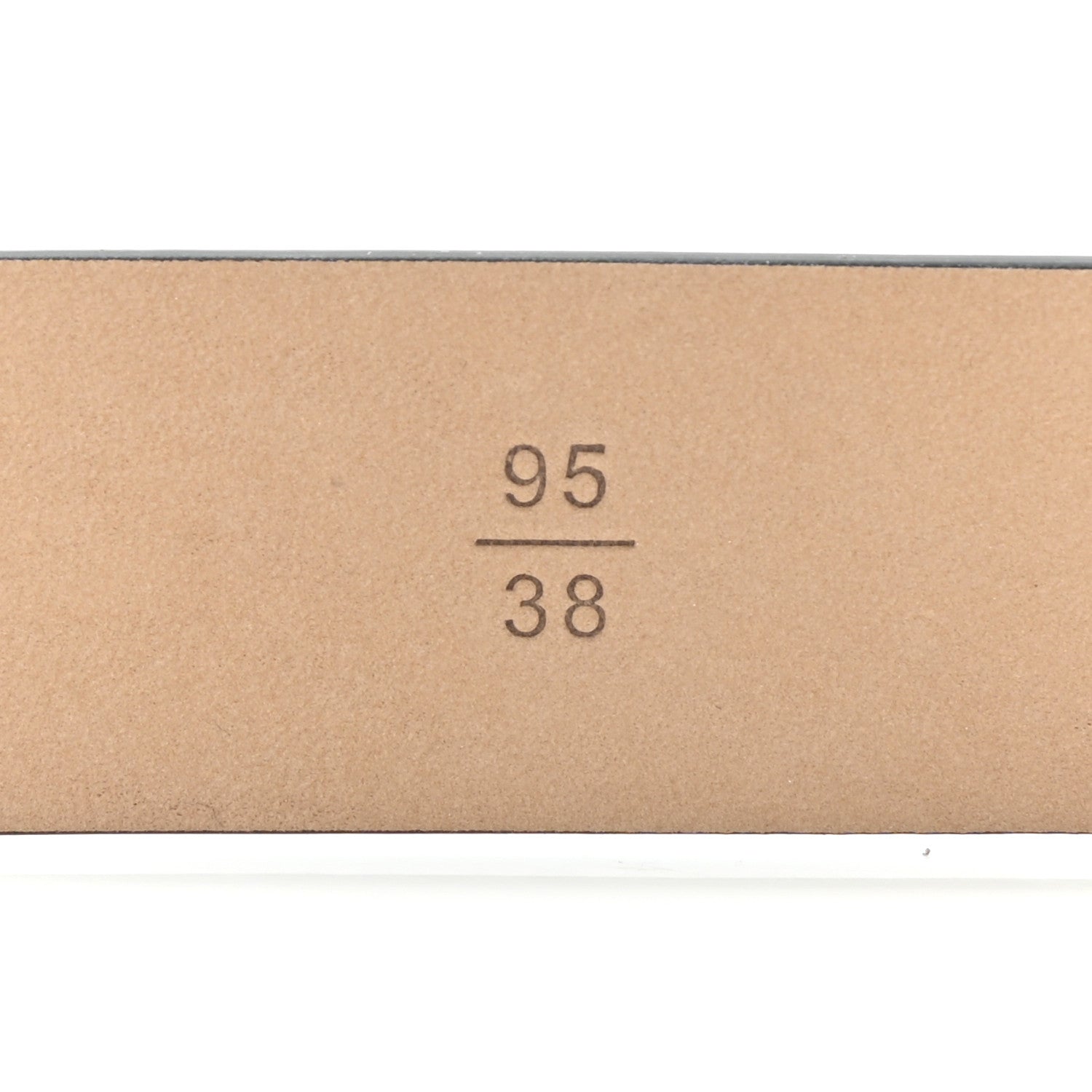 Chanel Calfskin Belt 95 38 Black 4 of 7