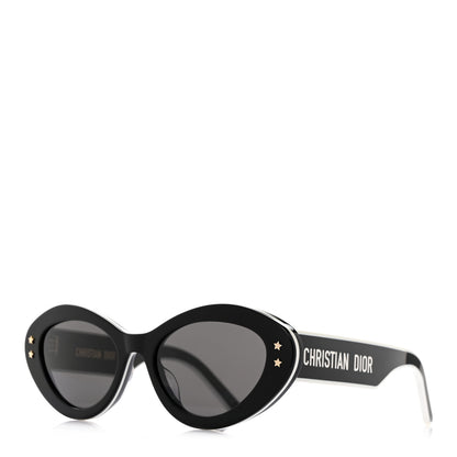 Christian Dior Acetate DiorPacific B1U Butterfly Sunglasses Black 1 of 8