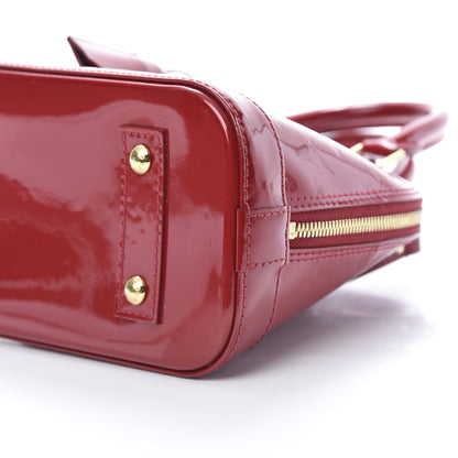 Louis Vuitton Vernis Alma BB Pomme D'Amour 10 of 10